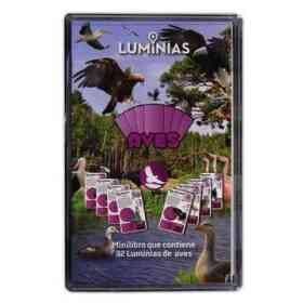Aves (Juego Enciclopedico) (Minilibro + 32 Luminias Coleccionables)