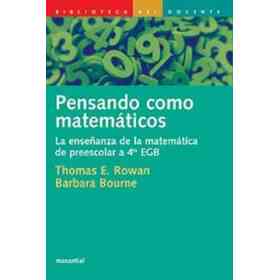 Pensando Como Matematicos