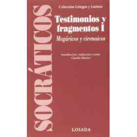 Testimonios Y Fragmentos I