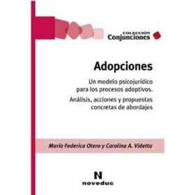 Adopciones. Un Modelo Psicojurídico Para Los Procesos Adoptivos. análisis, Acciones Y Propuestas Concretas De Abordajes
