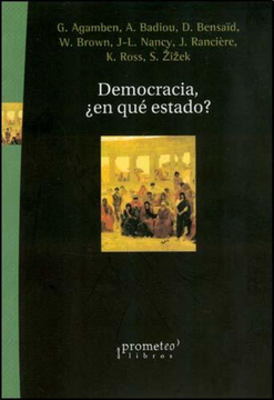 Democracia ¿en Que Estado?