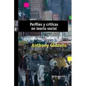 Perfiles Y Criticas en Teoria Social