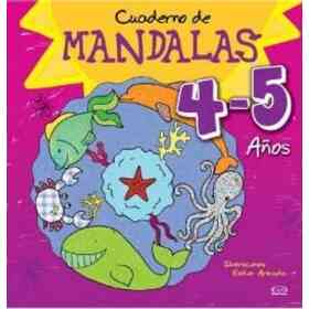 Mandalas Cuaderno T. Violeta 4-5 Años