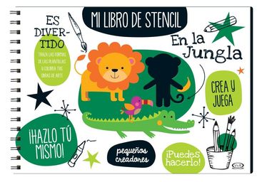 En La Jungla - Mi Libro De Stencil