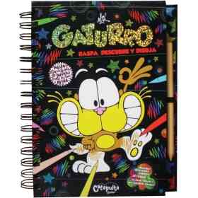 Raspa Descubre Y Dibuja: Gaturro