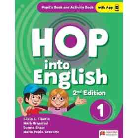 Hop Into English 1 Pupil's Book and Activity Book Macmillan (en Inglés)