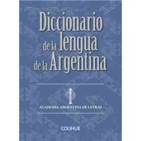 Diccionario De La Lengua De La Argentina - Cartone