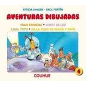 4. Aventuras Dibujadas. Viaje Espacial Corte De Luz Chau Toto en La Pieza De Mama Y Papa
