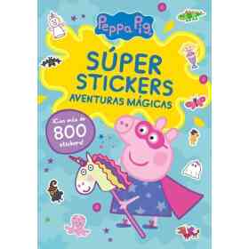 Peppa Pig. Super Stickers. Aventuras Mag