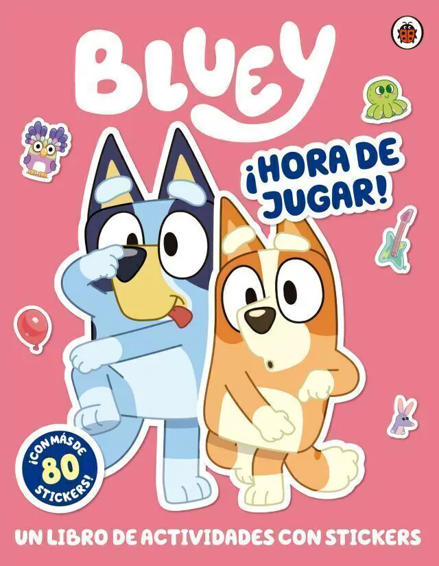 Bluey. ¡Hora De Jugar! Libro Con Sticker