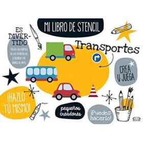 Transportes - Mi Libro De Stencil