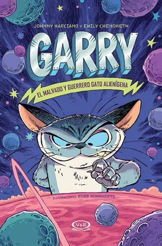 Garry: El Guerrero Y Malvado Gato Alienigena