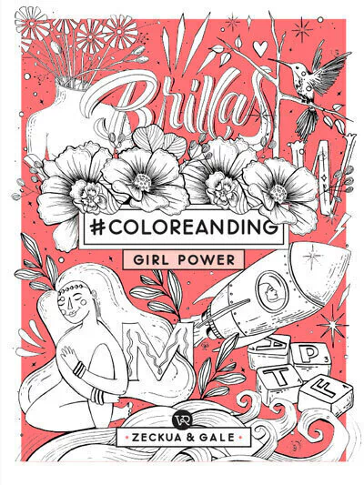 #Coloreanding. Girl Power