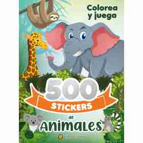 500 Stickers De Animales