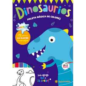 Dinosaurios - Paleta Magica De Colores