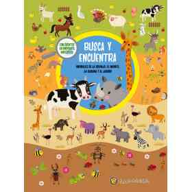 Busca Y Encuentra: Animales De La Granja El Monte La Sabana Y El Jardin