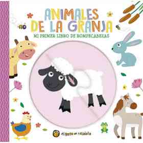 Animales De La Granja - Mi Primer Libro De Rompecabezas