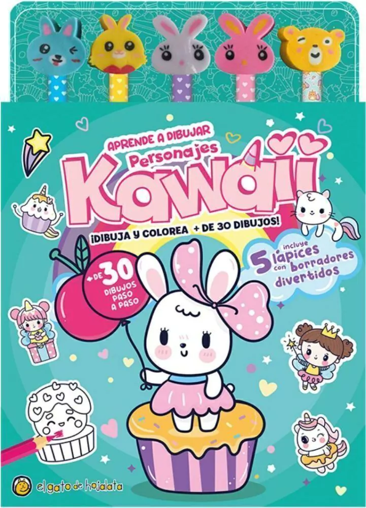 Aprende a Dibujar Personajes Kawaii