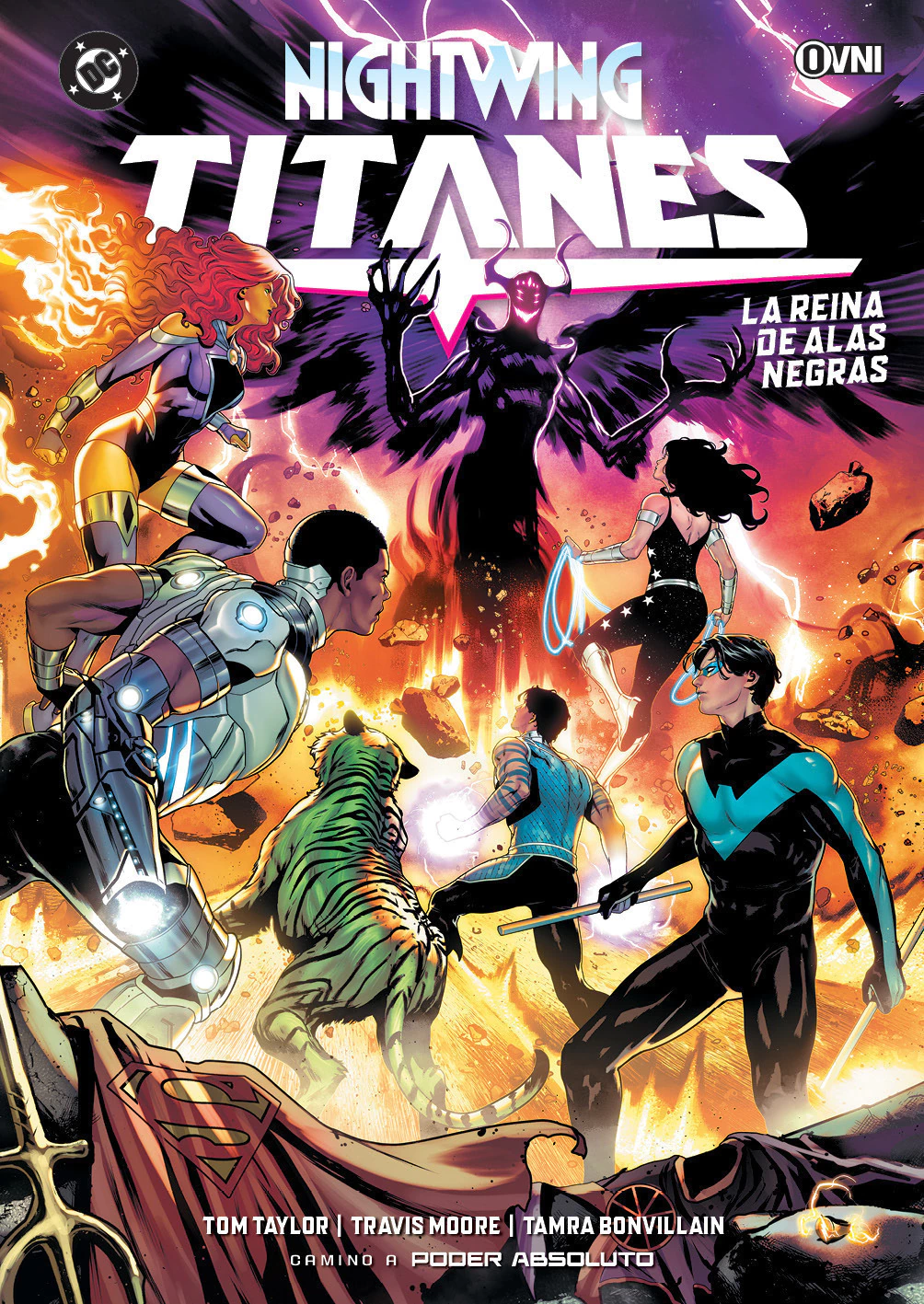 Nightwing: Titanes La Reina De Alas Negras