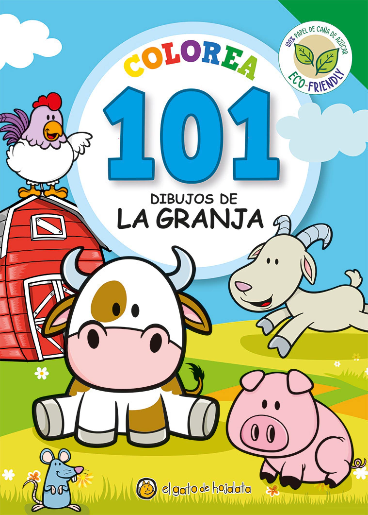 Colorea 101 Dibujos De La Granja