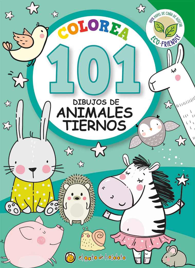 Colorea 101 Dibujos De Animales Tiernos