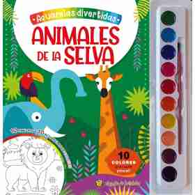 Animales De La Selva - Acuarelas Divertidas
