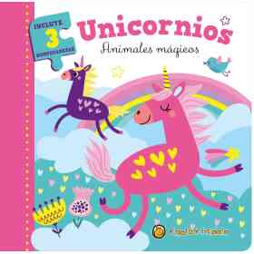 Unicornios - Con Rompecabezas - Animales Para Armar
