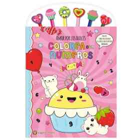 Amor Por Los Dulces: Colorea Con Numeros