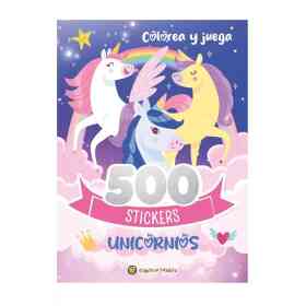 500 Stickers De Unicornios