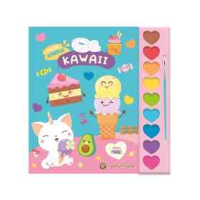 Kawaii *Pinto Con Acuarelas*