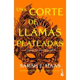 Corte De Llamas Plateadas Una