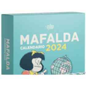 Mafalda 2024 Calendario Caja Turquesa