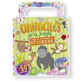 Animales De La Jungla - Actividades Y Stickers