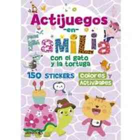 Coleccion Actijuegos E/familia-Gato/tortug