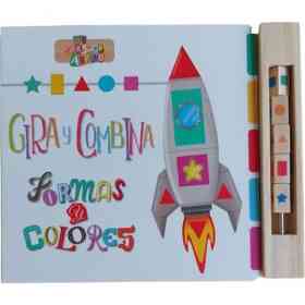 Mi Primer Ábaco - Gira Y Combina Formas Y Colores- Tapa Dura