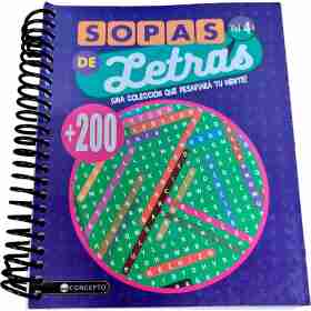 Concepto - 200+ Sopas De Letras Vol. 4