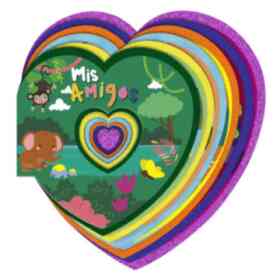 Mis Amigos Toca, Siente Libro De Fieltro