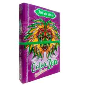 Kit De Arte Color Zen Y Actividades - Violeta