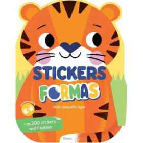 Stickers Formas: Hola Pequeño Tigre
