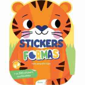 Stickers Formas: Hola Pequeño Tigre