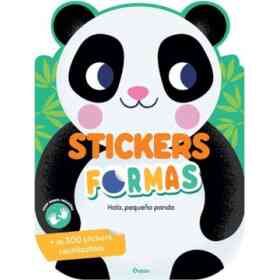 Stickers Formas: Hola Pequeño Panda