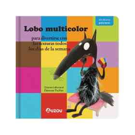 Lobo Multicolor Para Divertirse Con Las Texturas Todos Los Dias De La Semana