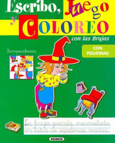 ESCRIBO,JUEGO Y COLORES (VERDE)