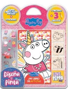 BLISTER DISEÑA Y PINTA - PEPPA PIG