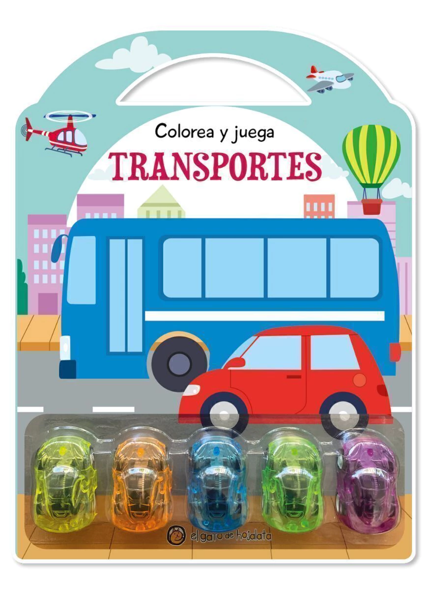 TRANSPORTE COLOREA Y JUEGA