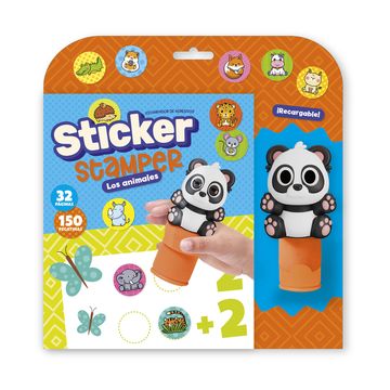 STICKER STAMPER - LOS ANIMALES