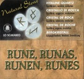 CRISTAL DE ROCA LIBRO + RUNAS