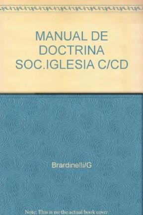 Manual De Doctrina soc.iglesia C/cd