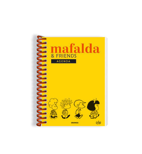 AGENDA MAFALDA & FRIENDS AMARILLA