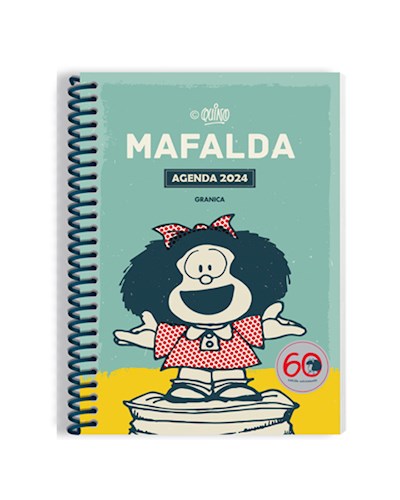AGENDA 2024 MAFALDA ANILLADA TURQUESA